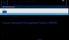 
							         Human Resource Management System (HRMS) - UBC Human ...								  
							    