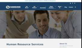
							         Human Resource Services | Hamilton-Ryker								  
							    