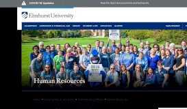 
							         Human Resources and Employment | Elmhurst College								  
							    