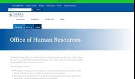 
							         Human Resources - Becker College								  
							    