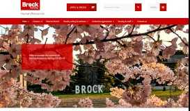 
							         Human Resources - Brock University								  
							    