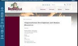 
							         Human Resources | Brownsville, TX								  
							    