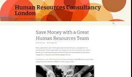 
							         Human Resources Consultancy London | HR Company London								  
							    