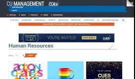 
							         Human Resources - Credit Union HR | CU Management								  
							    