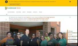 
							         Human Resources | Durham Technical Community College								  
							    