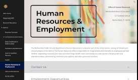
							         Human Resources & Employment - Wethersfield Public Schools								  
							    