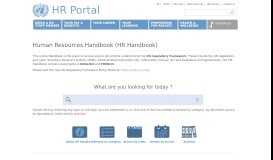 
							         Human Resources Handbook (HR Handbook) | HR Portal								  
							    