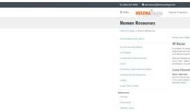 
							         Human Resources - Helena College								  
							    