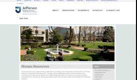 
							         Human Resources Human Resources - Thomas Jefferson University								  
							    
