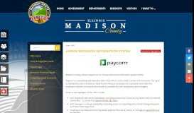 
							         Human Resources Information System - Madison County								  
							    