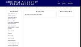 
							         Human Resources - King William County Public Schools								  
							    
