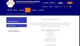 
							         Human Resources - Livonia Central School District								  
							    