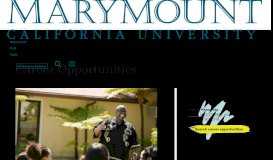 
							         Human Resources - Marymount California University								  
							    