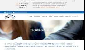
							         Human Resources | MatrixOneSource								  
							    