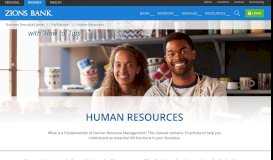 
							         Human Resources | My Business | Zions Bank Business Resources ...								  
							    