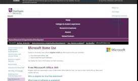 
							         Human Resources & Organisational Development : Microsoft Home Use								  
							    