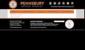 
							         Human Resources Portal - Pennsbury School District								  
							    
