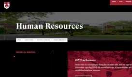 
							         Human Resources | Rider University								  
							    