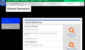
							         Human Resources - Union County								  
							    