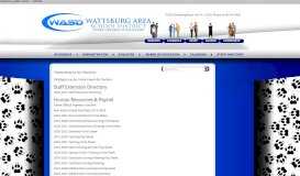 
							         Human Resources - Wattsburg Area School District								  
							    