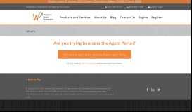 
							         Humana Vantage Agent Portal - Western Asset Protection								  
							    