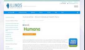
							         HumanaOne Illinois- Compare Plans and Get Quotes								  
							    