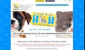 
							         Humane Society of Greater Miami								  
							    