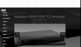 
							         Humax HDR-FOX T2 - CNET.com								  
							    
