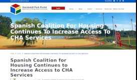 
							         Humboldt Park Portal » Blog Archive » Spanish Coalition for Housing ...								  
							    