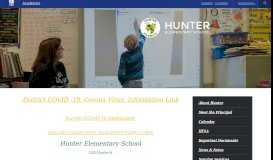 
							         Hunter Elementary - Gibraltar School District								  
							    