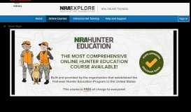 
							         Hunters Education State List - NRA								  
							    