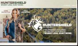 
							         HunterShield: Protecting The Rights Of Sportsmen - Huntershield								  
							    