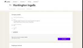 
							         Huntington Ingalls - Email Address Format & Contact Phone Number								  
							    