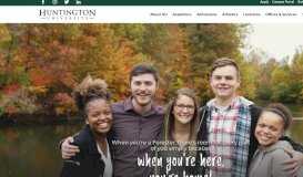 
							         Huntington University | Top-Rated Christian College in Indiana								  
							    