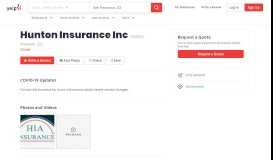 
							         Hunton Insurance Inc - Request a Quote - Insurance - 122 S Avenue A ...								  
							    