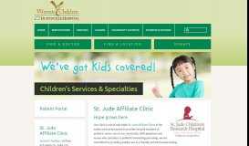 
							         Huntsville Hospital for Women & Children St. Jude Affiliate Clinic								  
							    