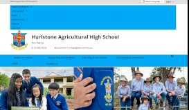 
							         Hurlstone Agricultural High School: Home								  
							    