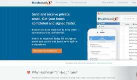 
							         Hushmail - Encrypted Email, Web Forms & E-Signatures								  
							    
