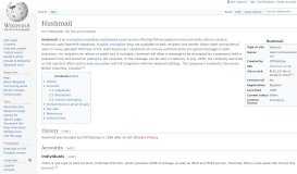 
							         Hushmail - Wikipedia								  
							    