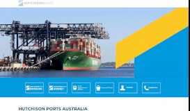 
							         Hutchison Ports Australia | Australian Container Terminals								  
							    