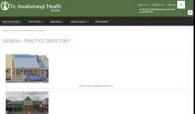 
							         Hutt City Health Centre - Te Awakairangi HealthTe Awakairangi Health								  
							    