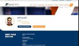 
							         Huy Le, DC | Airrosti Certified Provider | Airrosti								  
							    
