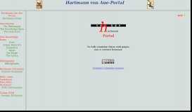 
							         HvA Portal								  
							    