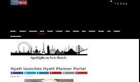 
							         Hyatt launches Hyatt Planner Portal - Focus on Travel News								  
							    