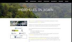 
							         Hydro-JULES on JASMIN - Toby Marthews								  
							    