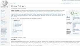 
							         Hyland Software - Wikipedia								  
							    