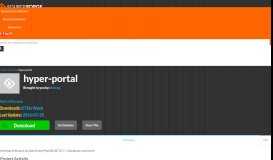 
							         hyper-portal download | SourceForge.net								  
							    