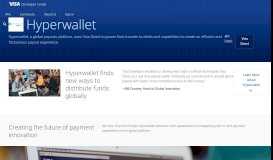 
							         Hyperwallet - Visa Developer								  
							    