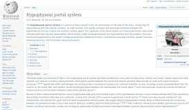 
							         Hypophyseal portal system - Wikipedia								  
							    