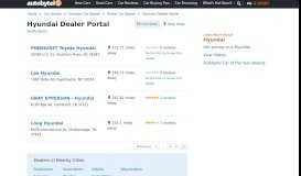 
							         Hyundai Dealer Portal, Portal Hyundai Dealer | Autobytel.com								  
							    